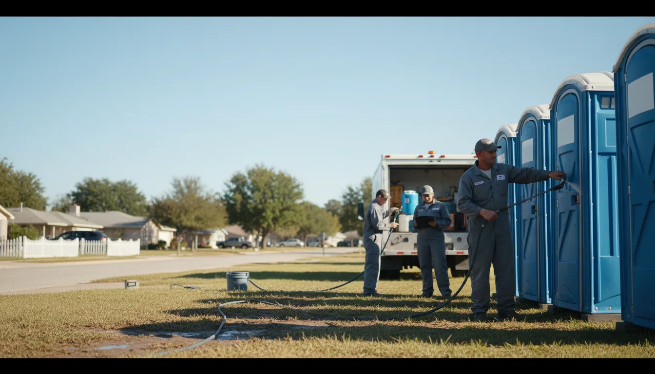 Long-Term Portable Toilet Rental in Dana, IN near me